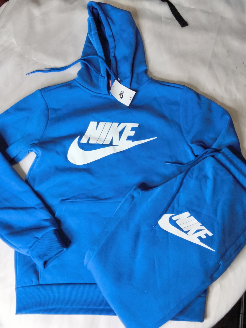 Nike Men’s Blue Logo Hoodie